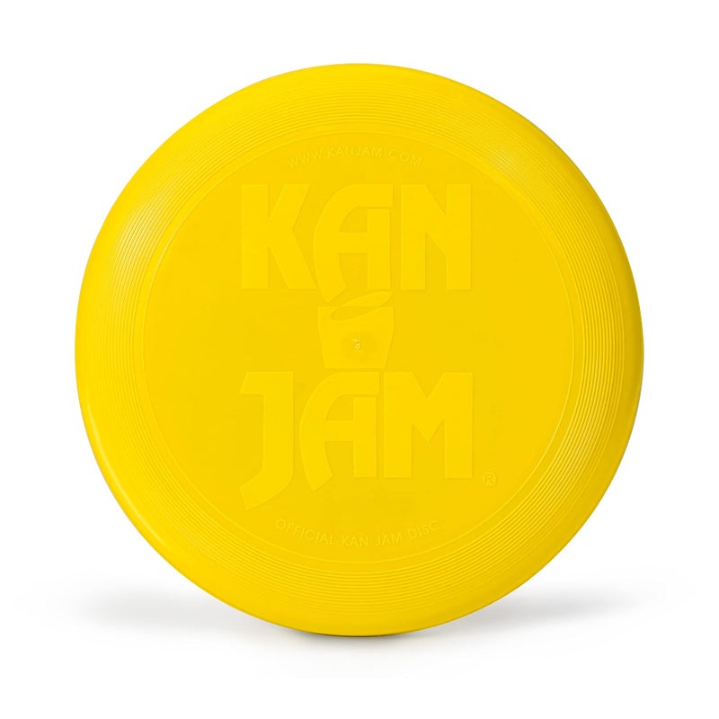 Kan Jam Ultimate Disc Golf Frisbee - Official Size Disc Golf Disc with Light Up Frisbee Options for Outdoor Games, Yellow - Image 3